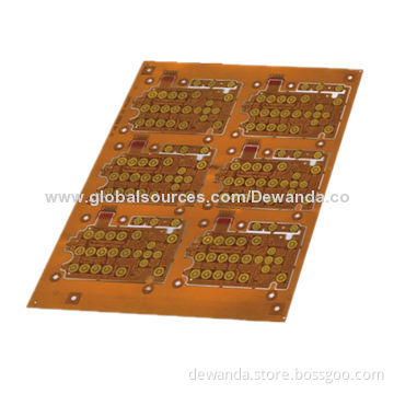 Single-sided PCBs in Brown Solder Mask from Shenzhen China